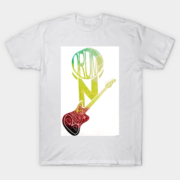 Drum n bass T-Shirt by Daledoomevans